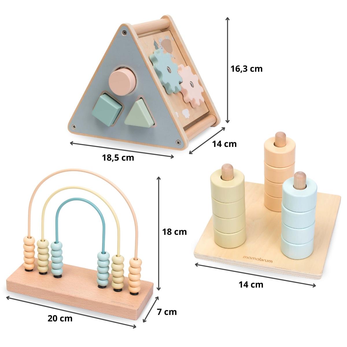 Montessori-lelusarja 2-3-vuotiaille lapsille