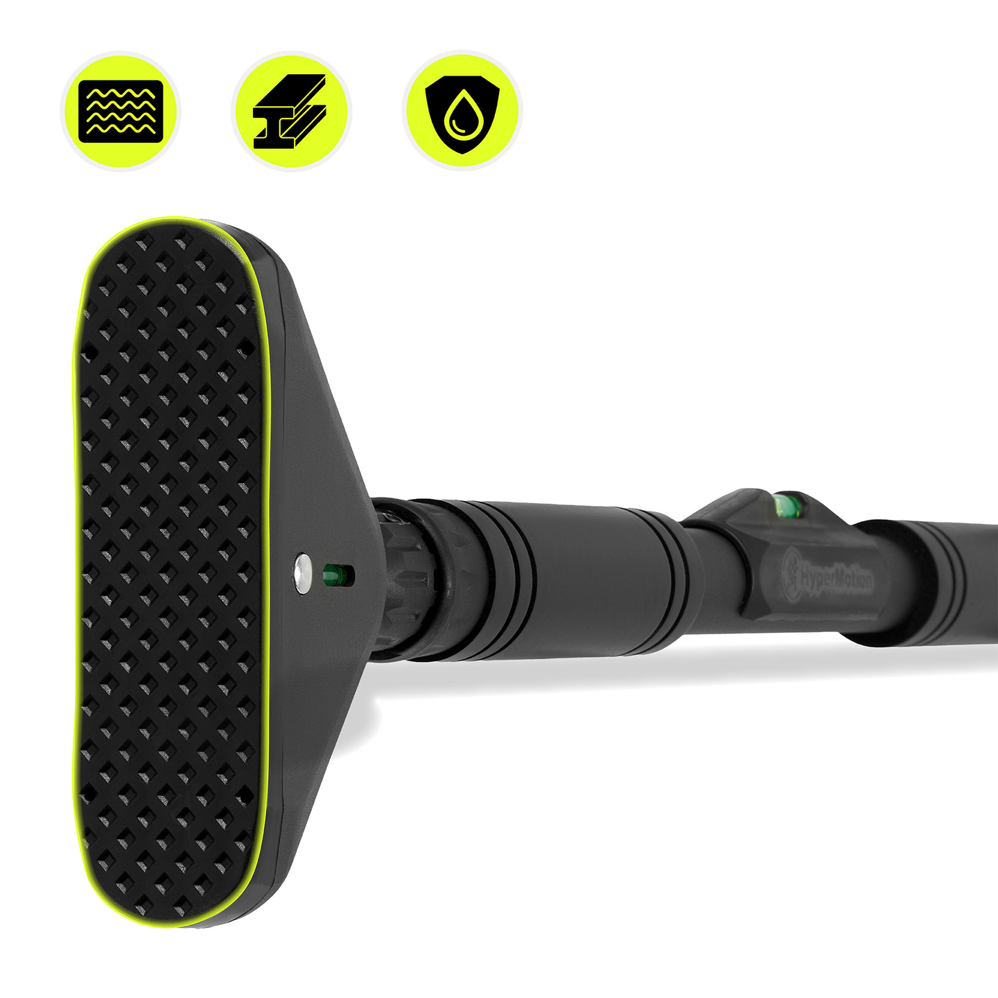 HyperMotion säädettävä leuanvetotanko 70–100 cm, 200 kg, musta