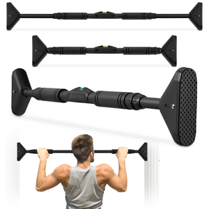 HyperMotion säädettävä leuanvetotanko 70–100 cm, 200 kg, musta