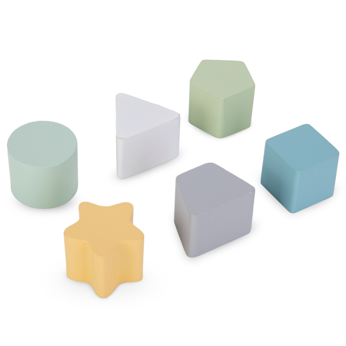 Suuri puinen toimintakuutio, jossa on silmukka - Montessori