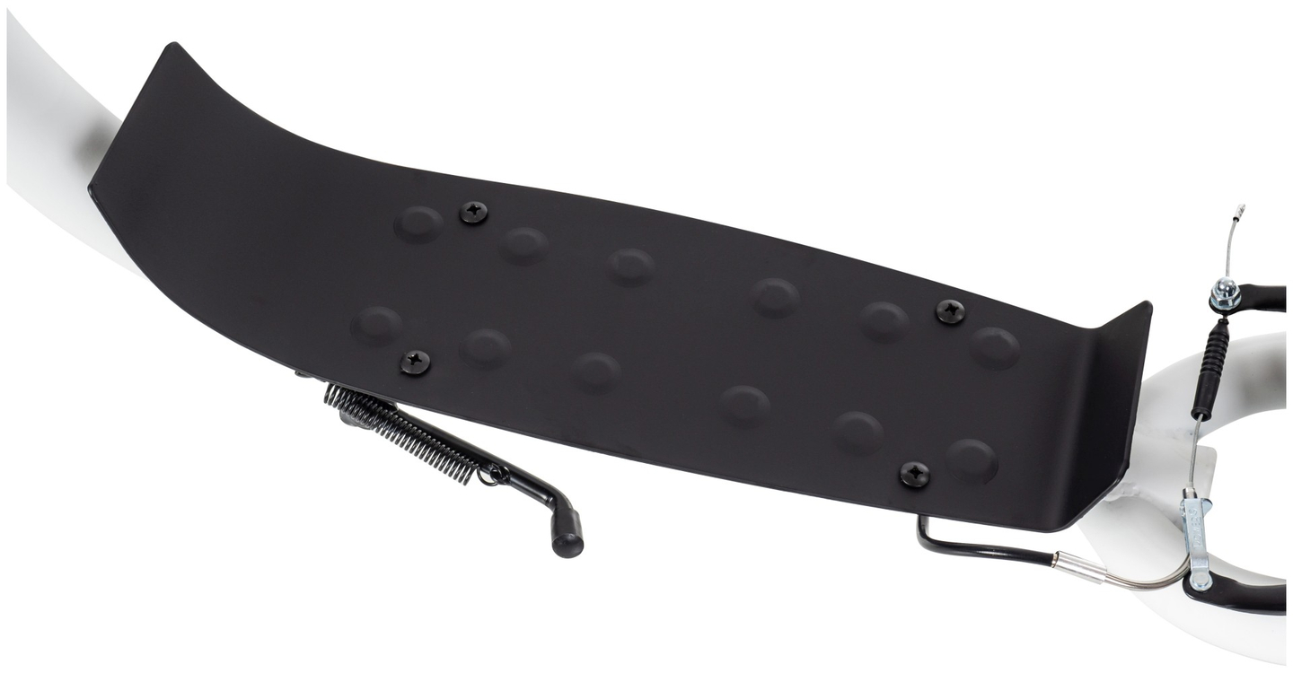 HyperMotion RIVA -kaupunkiskootteri, jossa on 50 cm:n ja 40 cm:n puhallettavat pyörät