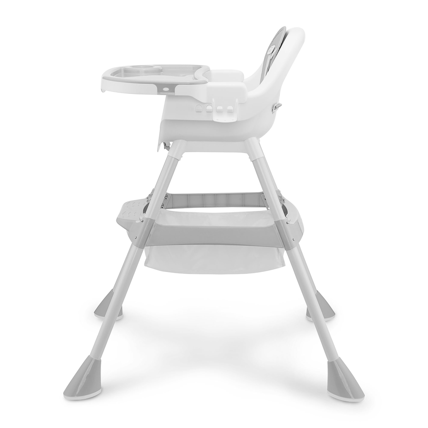 Moby-System Magnolia 2-in-1 säädettävä syöttötuoli - harmaa