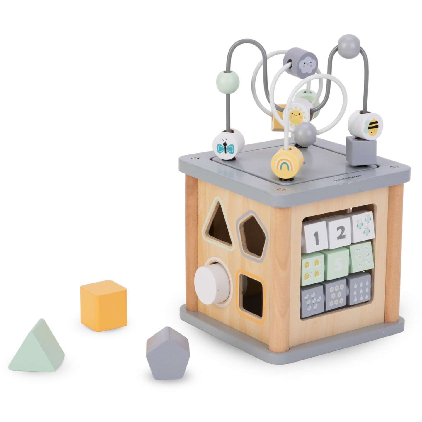 Montessori puinen opetuskuutio - motorinen silmukka