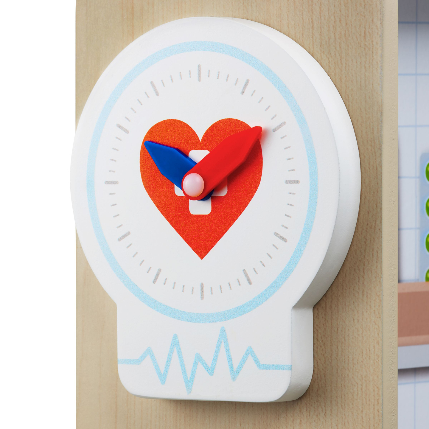 Puinen lääkärin vastaanotto sairaala XXL - lääkärin setti tarvikkeineen