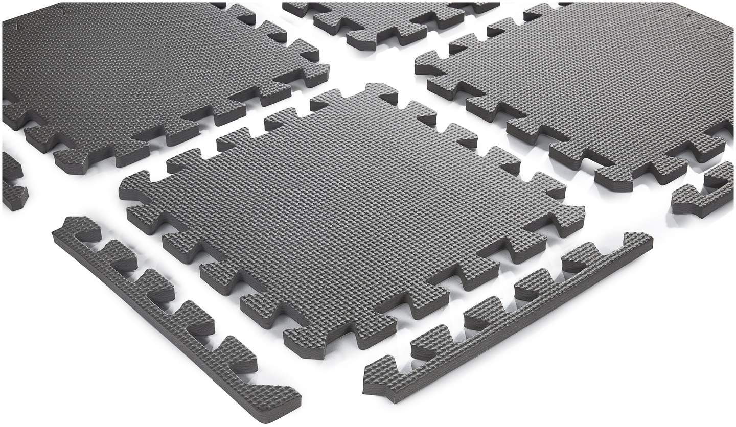 Vaahtomuovipalapeli 12kpl. - opettavainen vaahtomuovimatto 120 x 90 x 1.2cm reunuksella - vaaleanpunainen
