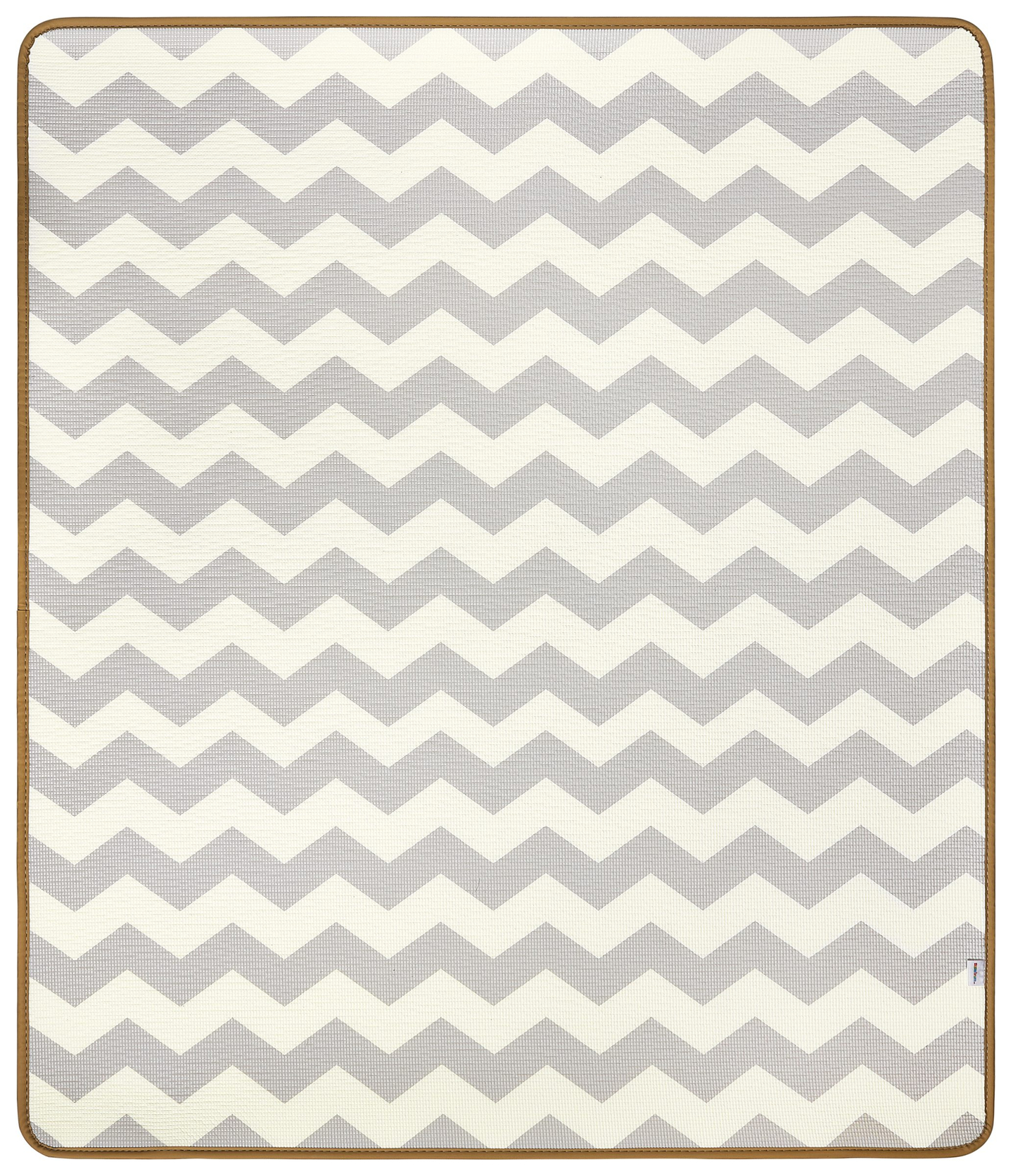 Kaksipuolinen vaahtomuovimatto XXL - rulla 2 CM (tie ja siksakit)