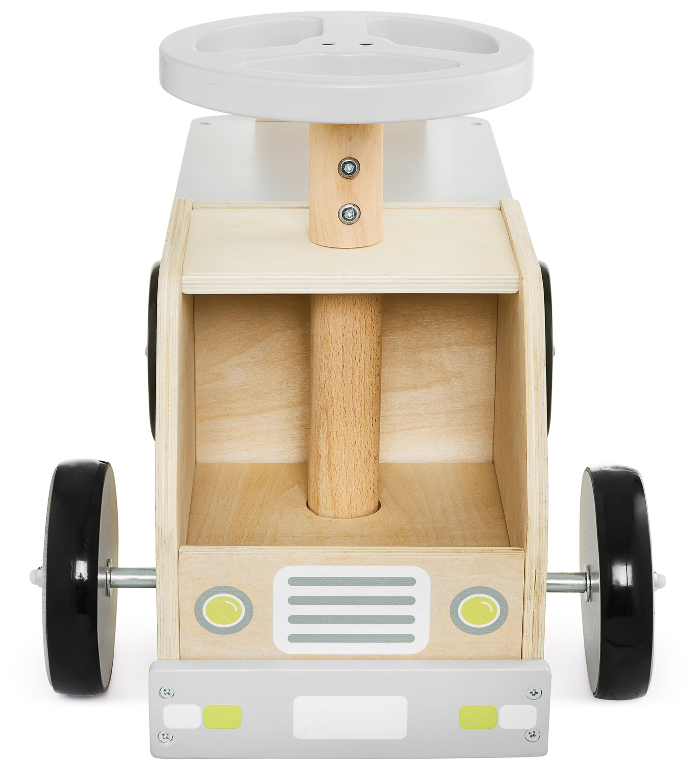 Puinen polkupyörä, auto, auto ja palikat