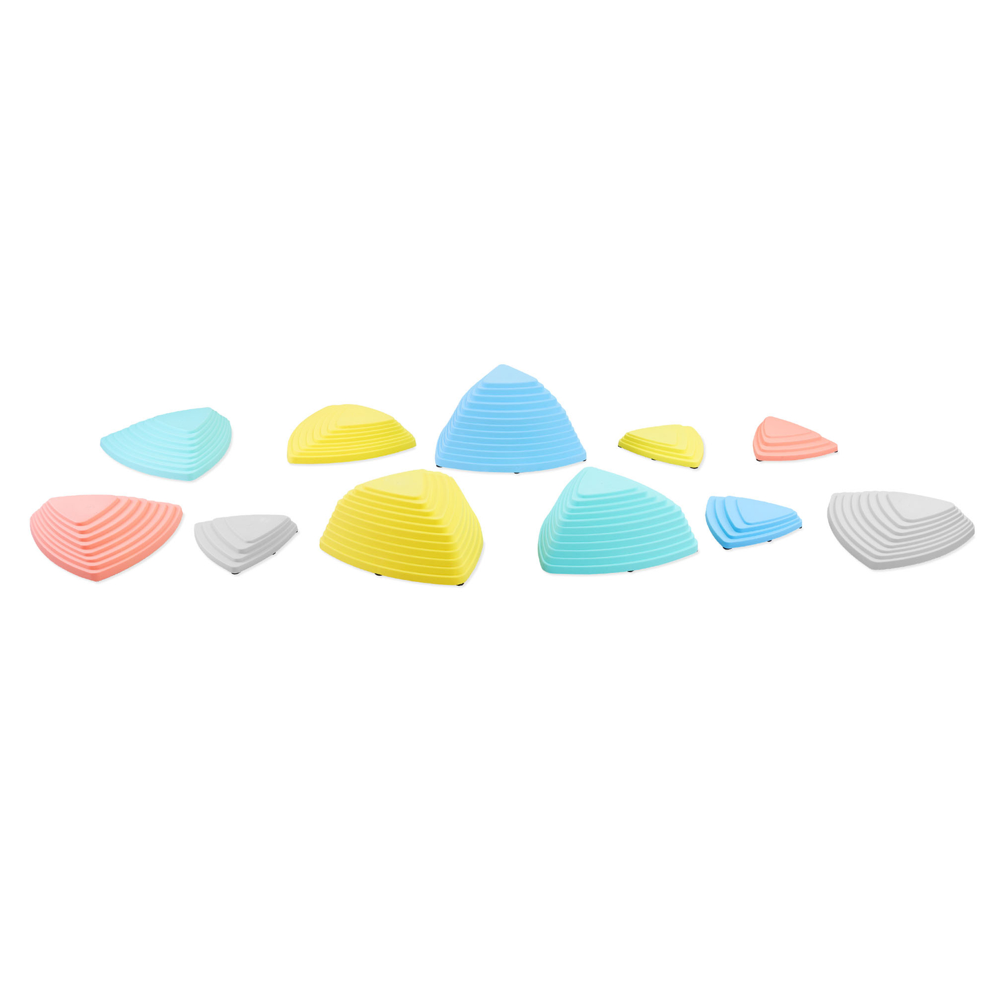 Värilliset tasapainokivet - 11 kpl