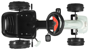 CHESTER poljettava go-kart - ajettava 3-6-vuotiaille lapsille - harmaa