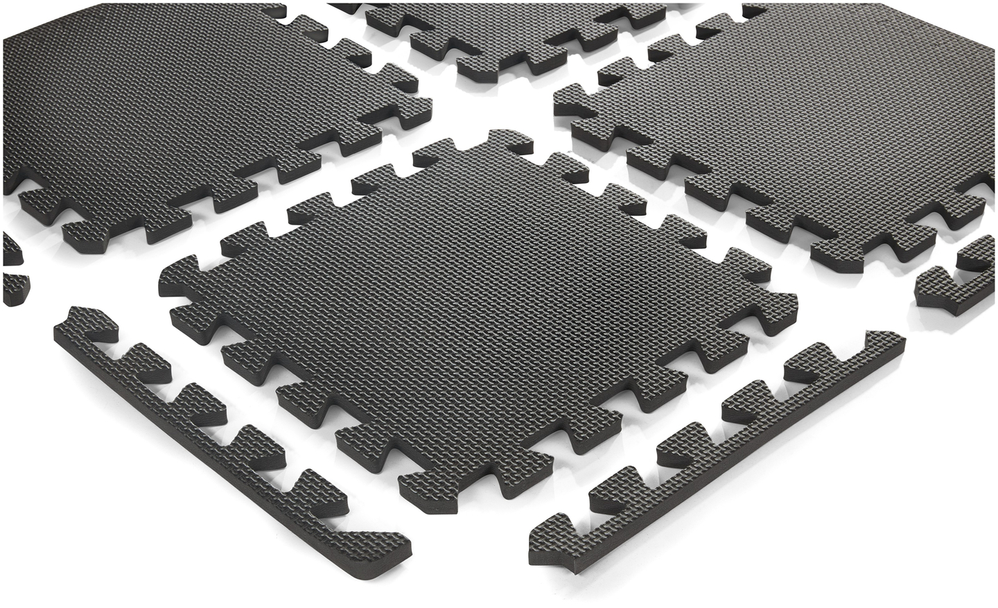 Vaahtomuovipalapeli 12kpl. - opettavainen vaahtomuovimatto 120 x 90 x 1.2cm reunuksella - harmaa