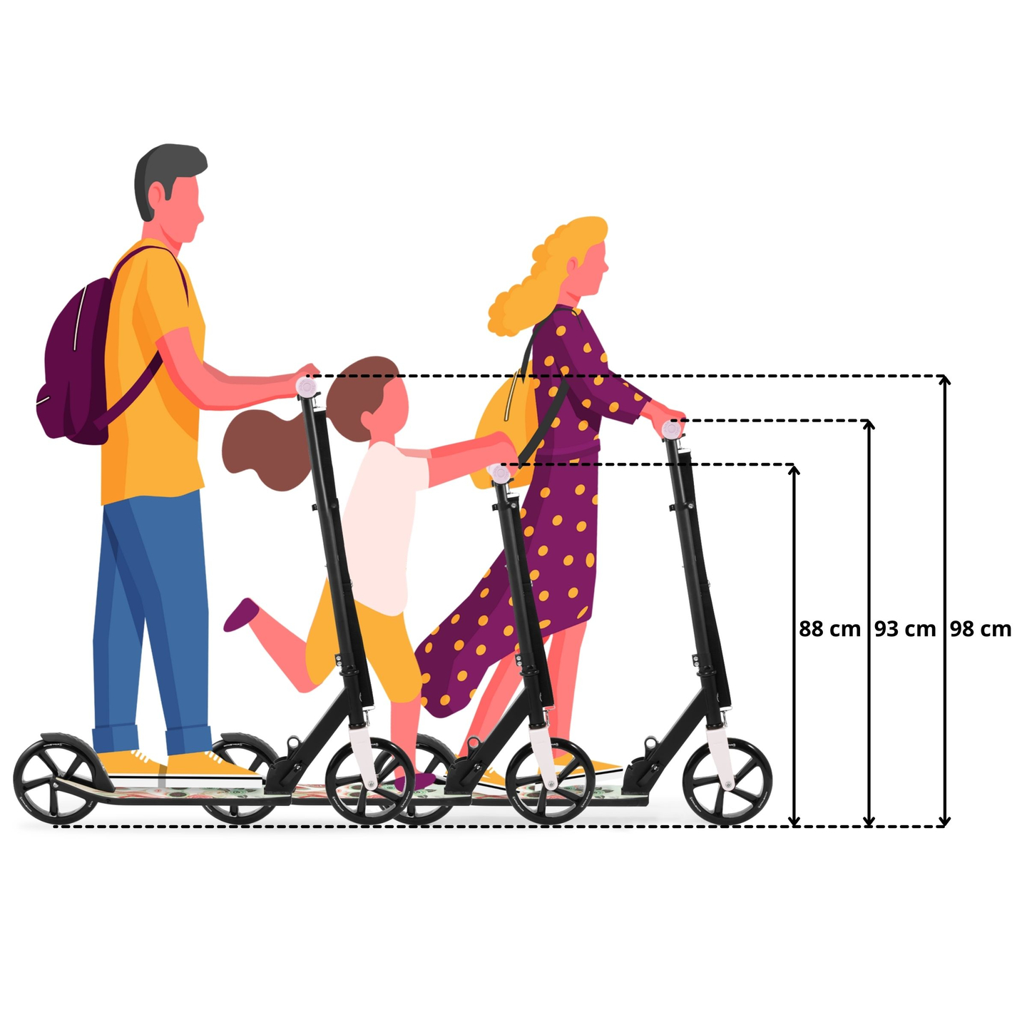 Kaksipyöräinen kaupunkiskootteri VIBE Pink HyperMotion - 100 kg