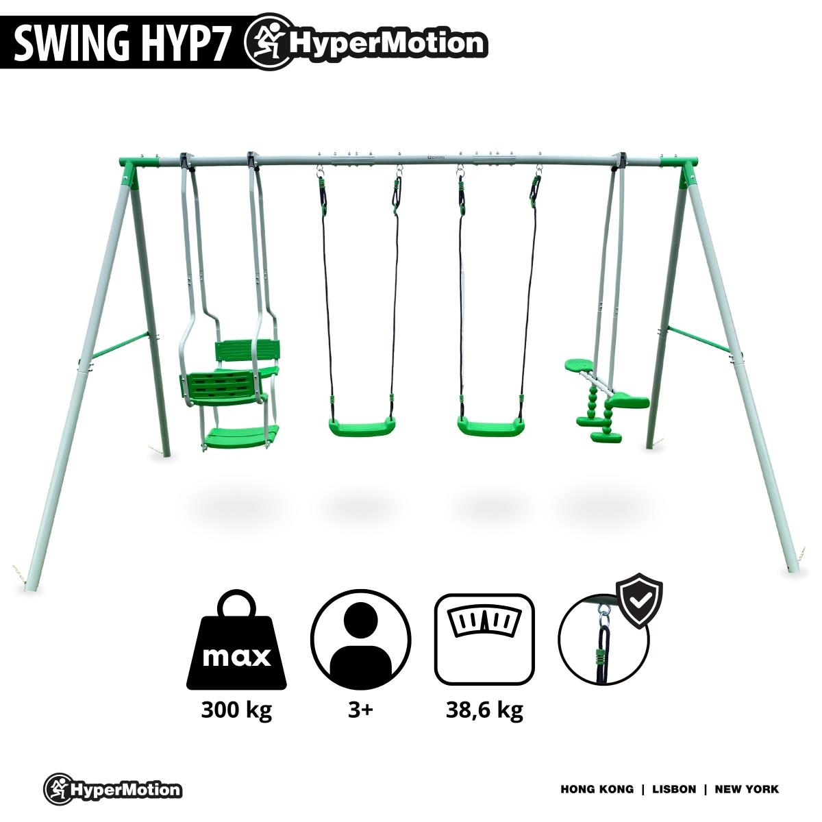 6 hengen keinu lapsille - puutarha leikkipaikka