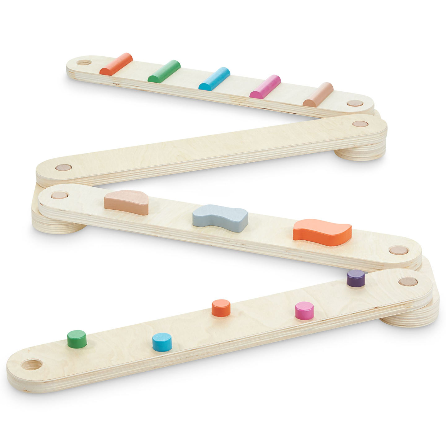 Puinen tasapainorata - aistipolku - 14 elementtiä