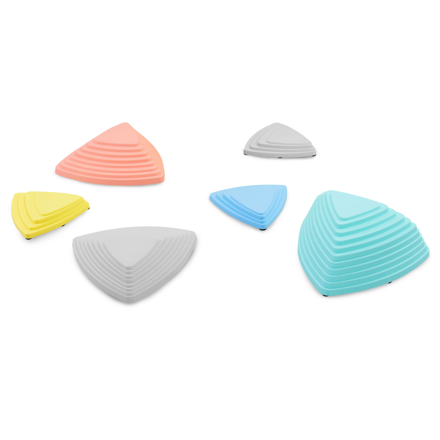 Värikkäät tasapainokivet - 6 kpl