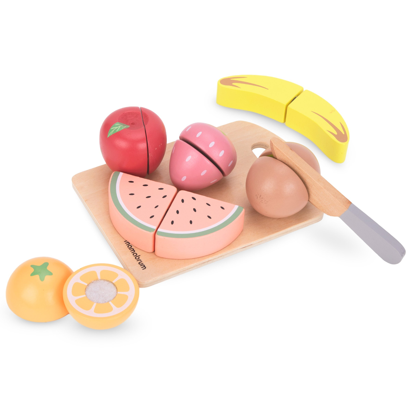 Puiset leikkaushedelmät - setti