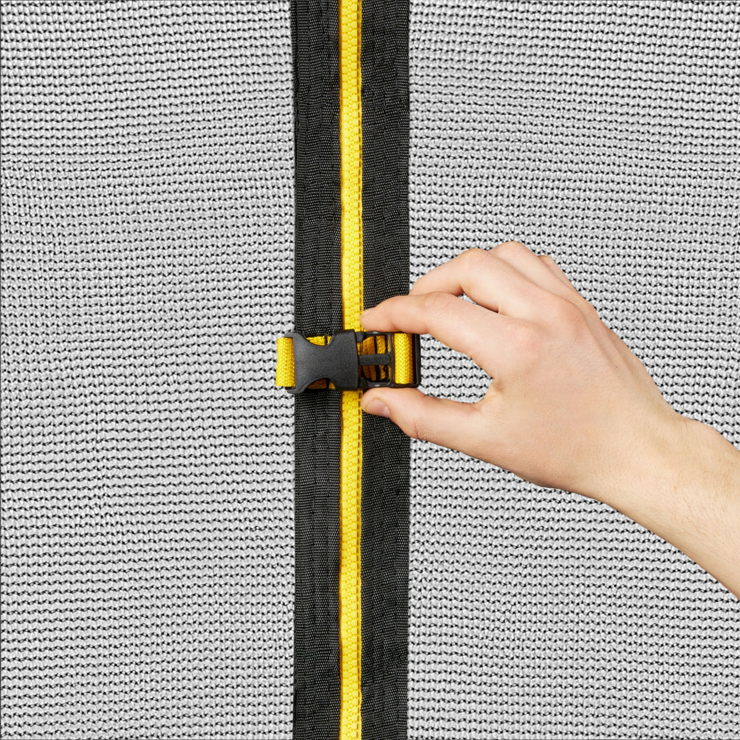 Puutarhatrampoliini XXXL lapsille HyperMotion - 430 cm 14FT - tikkailla ja sisäverkolla - kotiin ja puutarhaan - 150kg max