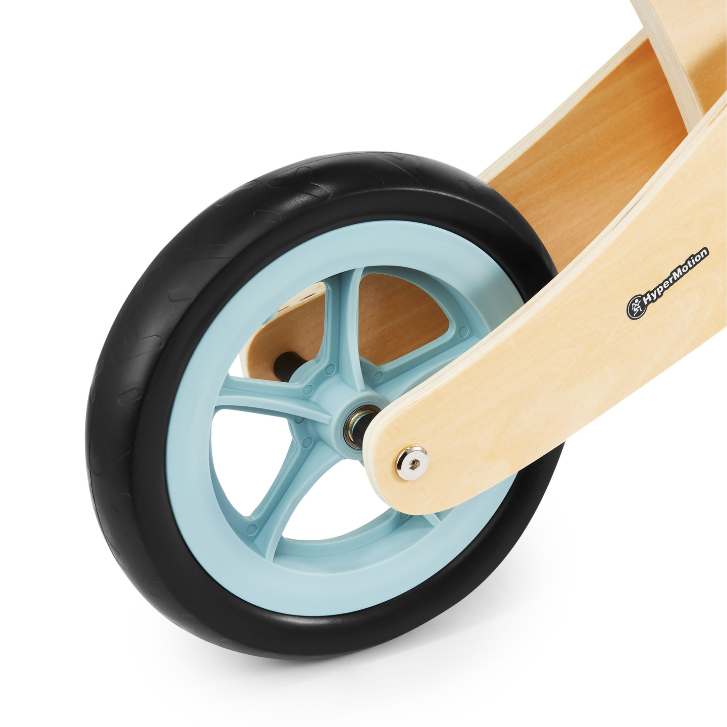 Puinen kolmipyörä ja tasapainopyörä 2in1 - HyperMotion PERCY - sininen