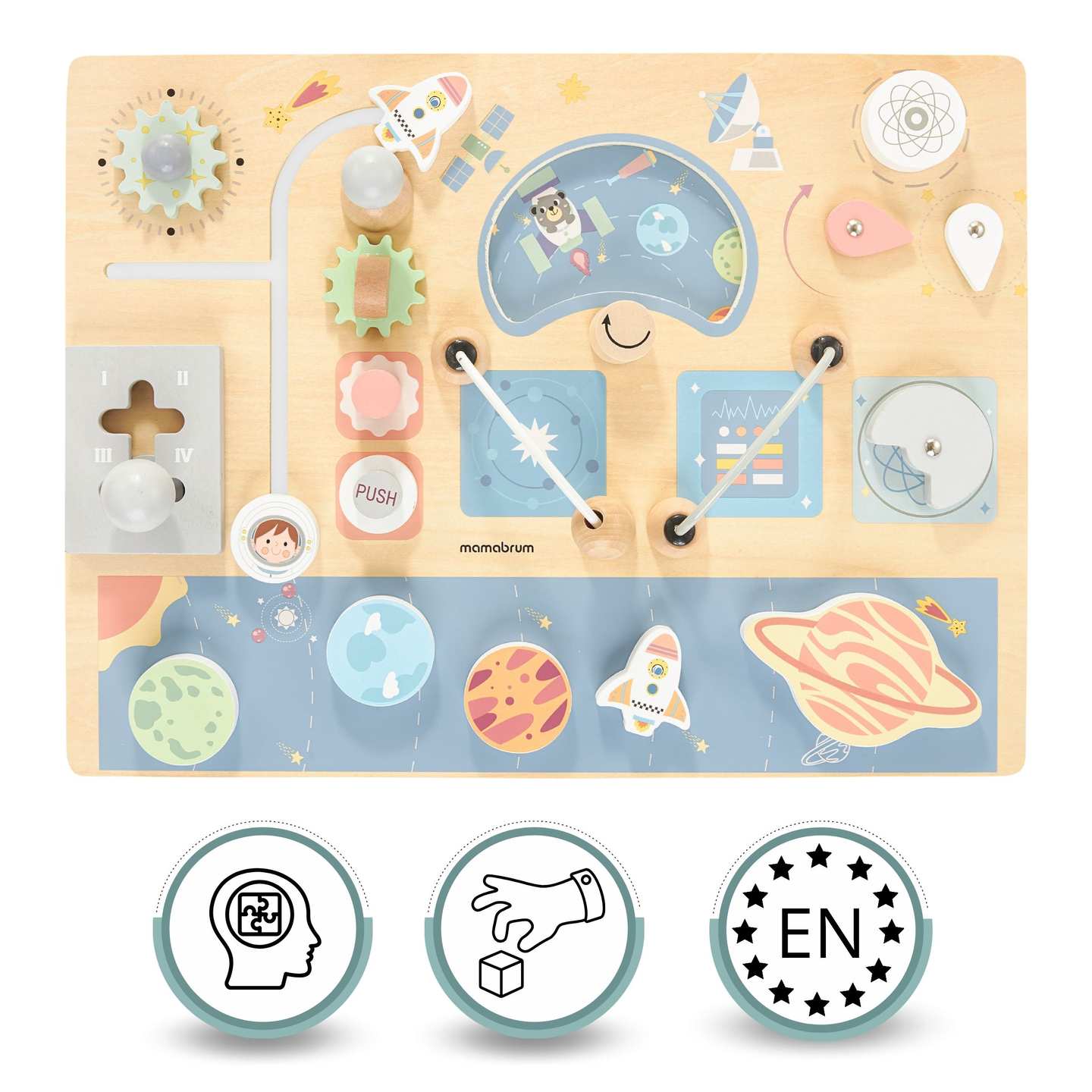 Puinen manipulointitaulu - Cosmos