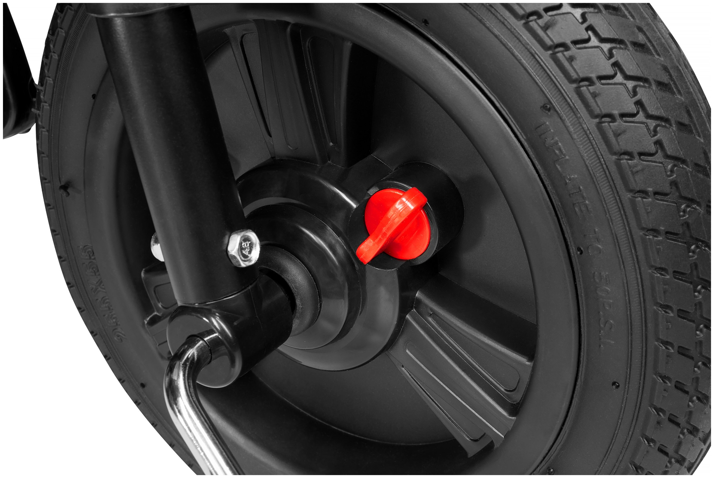 Tobi Velar kolmipyöräinen polkupyörä + sadekelmu - vaaleanpunainen