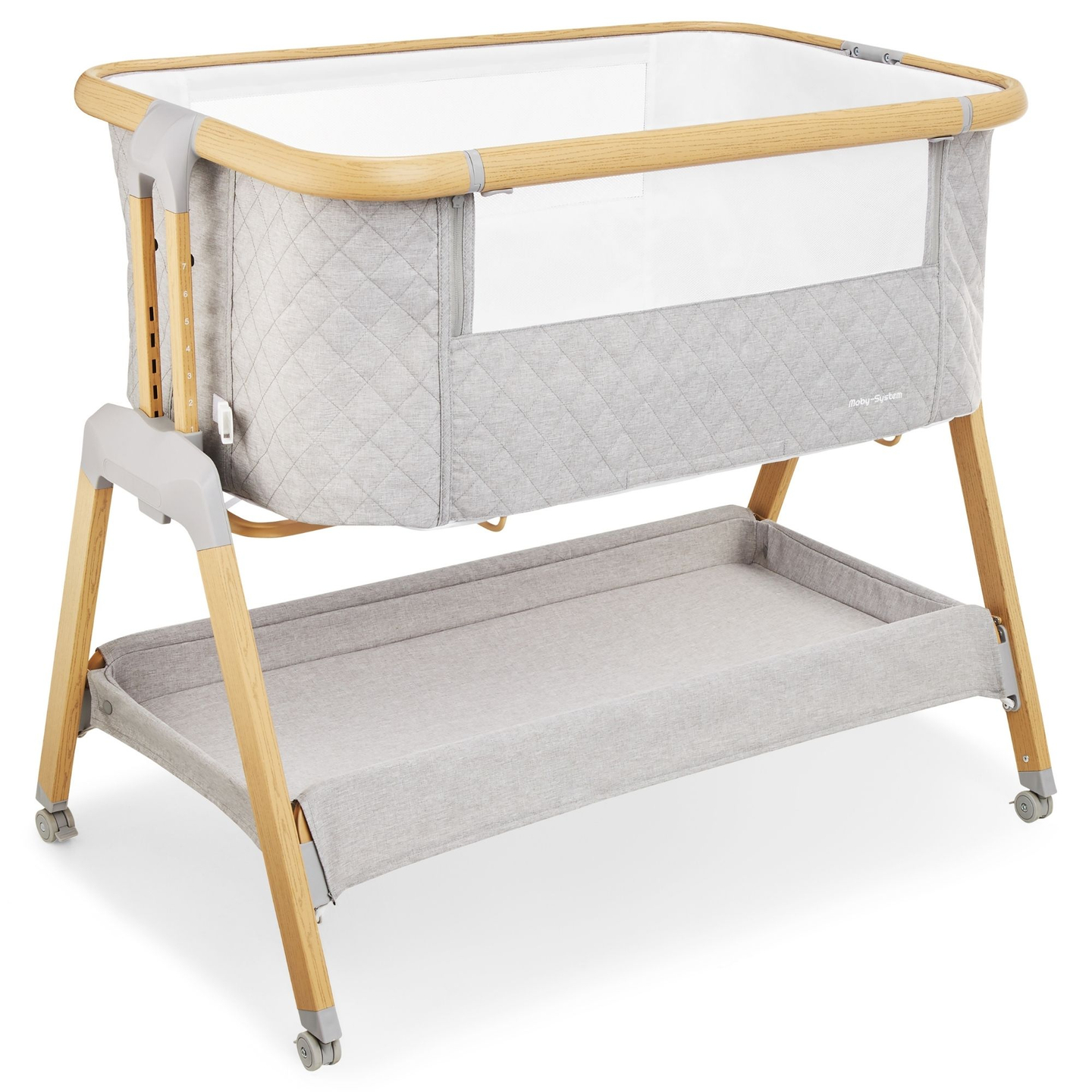 Matkasänky, vapaasti seisova, 3-in-1 - Moby-Systeemi DREEMY