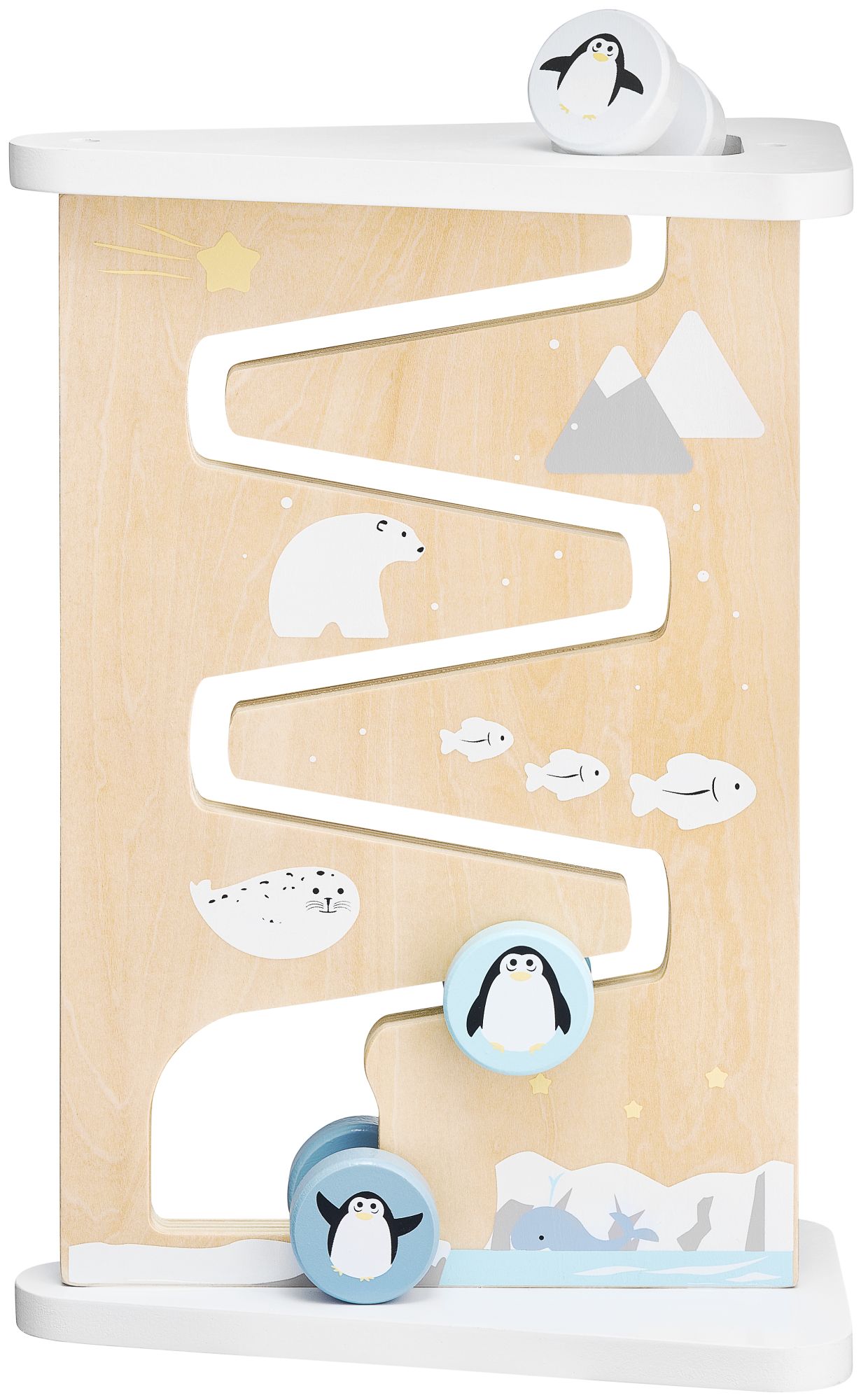 Puinen kaksipuolinen aistien käsittelytaulu