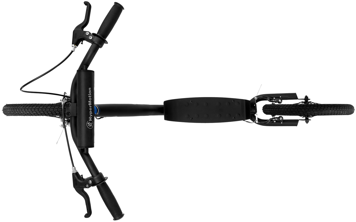 HyperMotion RIVA -kaupunkiskootteri, jossa on 50 cm:n ja 40 cm:n puhallettavat pyörät