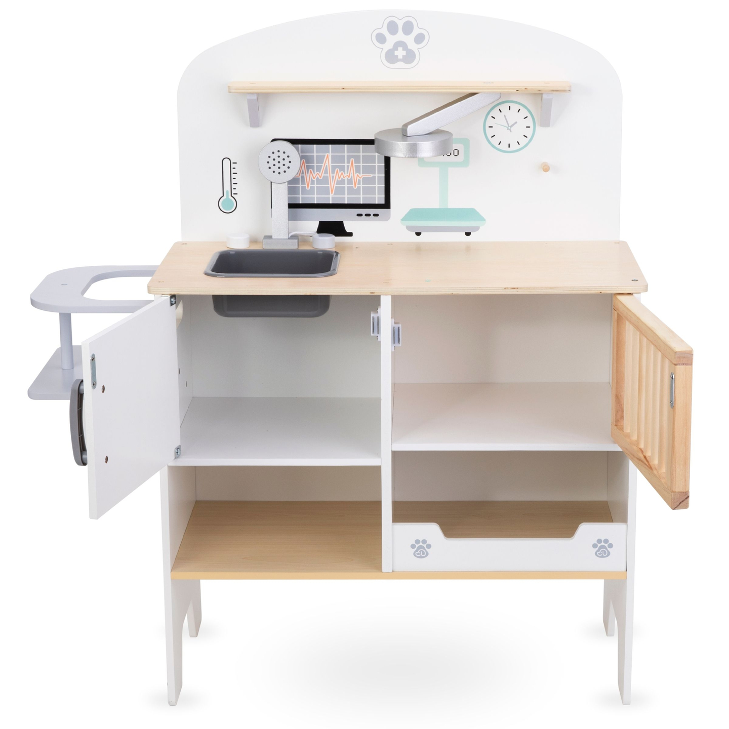 Eläinsairaala - puinen setti