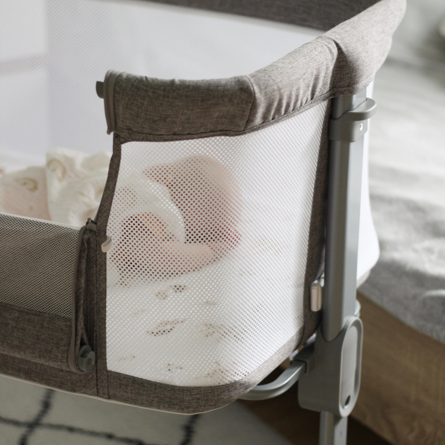 Jatkosänky Moby-Systeemi LUNA 3in1 - harmaa