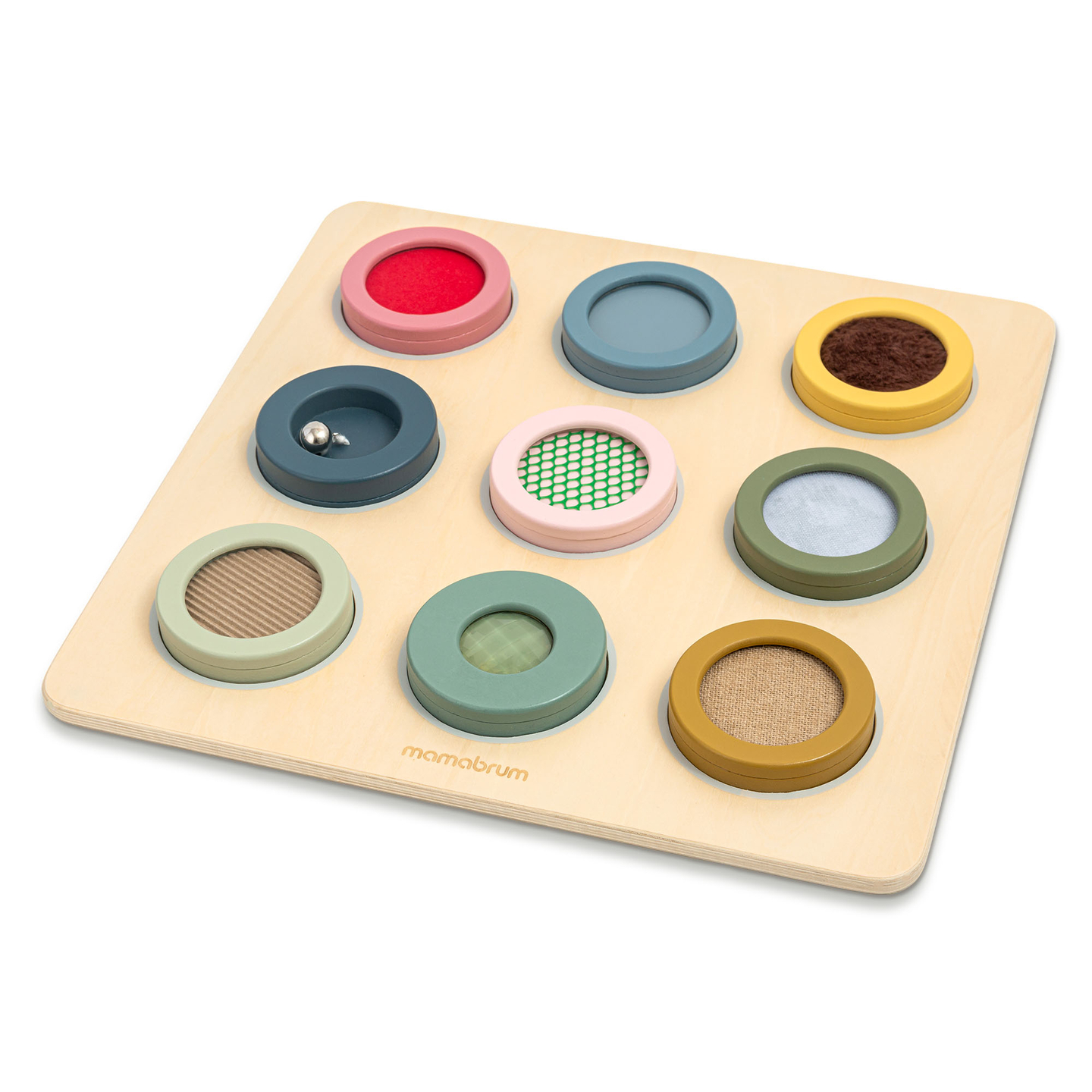 Puinen Montessori-aistilauta – 9 tekstuuria tuntoaistin löytämiseen ja kehittämiseen