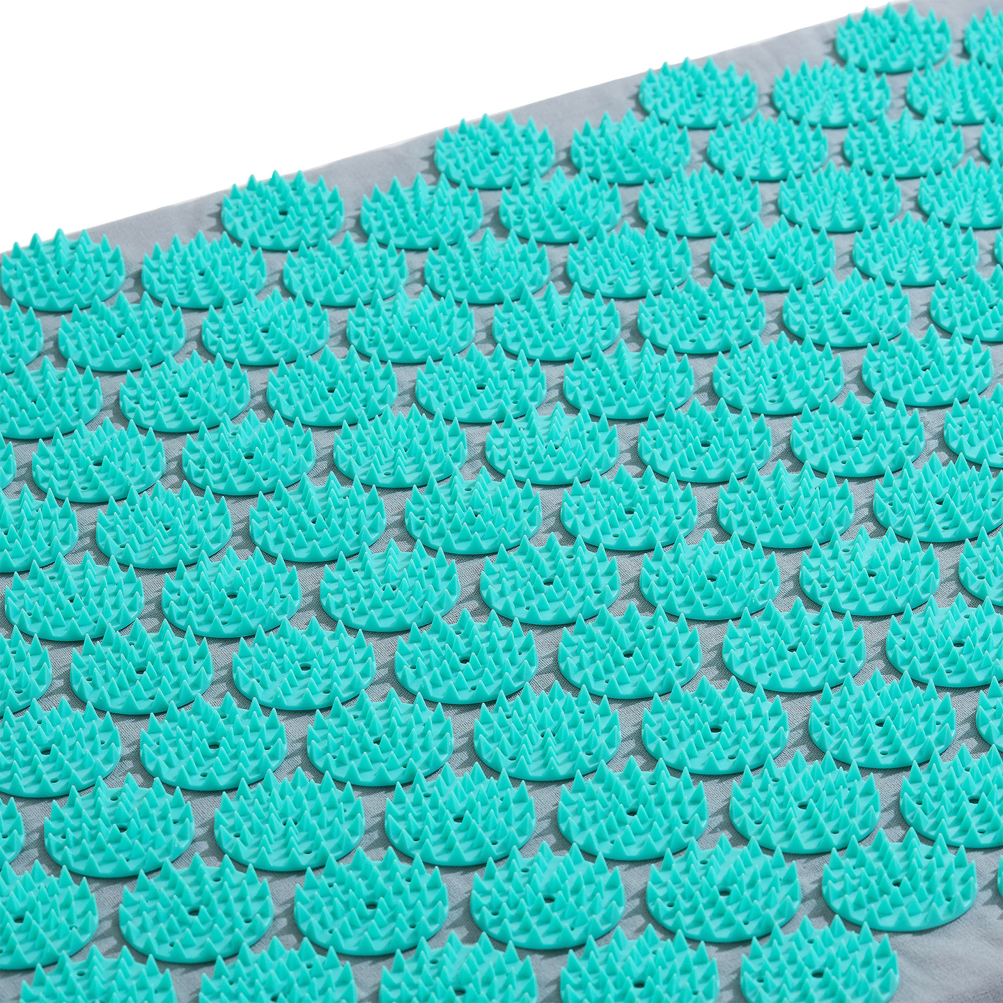 Akupunktiomatto tyynyllä ja päällisellä - 72 cm HyperMotion harmaa-minttu