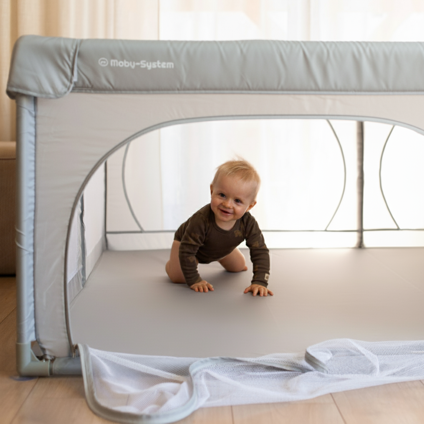 Suuri leikkikehikko 200 cm x 180 cm - vauvan leikkipaikka, kuiva allas
