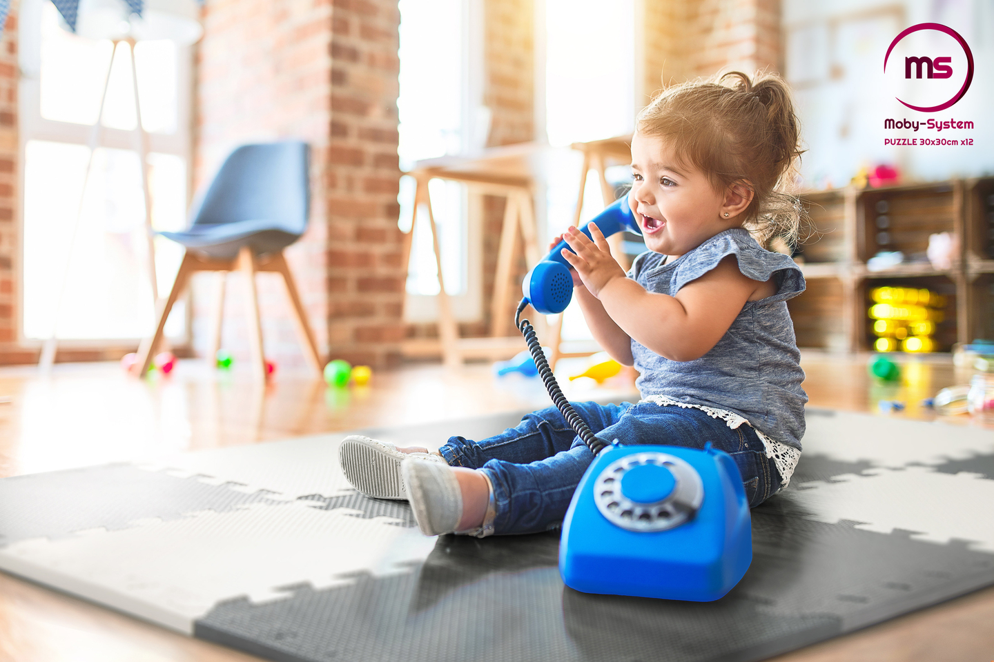 Vaahtomuovipalapeli 12kpl. - opettavainen vaahtomuovimatto 120 x 90 x 1.2cm reunuksella - harmaa