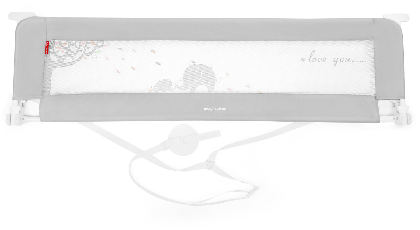 Sängyn turvakaide - Sängyn kisko - Harmaa