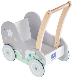 Puinen lastenrattaiden kävelytuoli