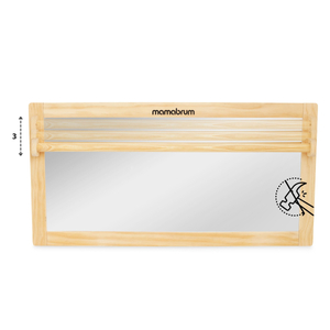 Vauvan peili säädettävällä kahvalla - Montessori