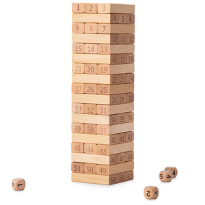 Blocks - puinen arcade peli Tower - Numbers - numerot
