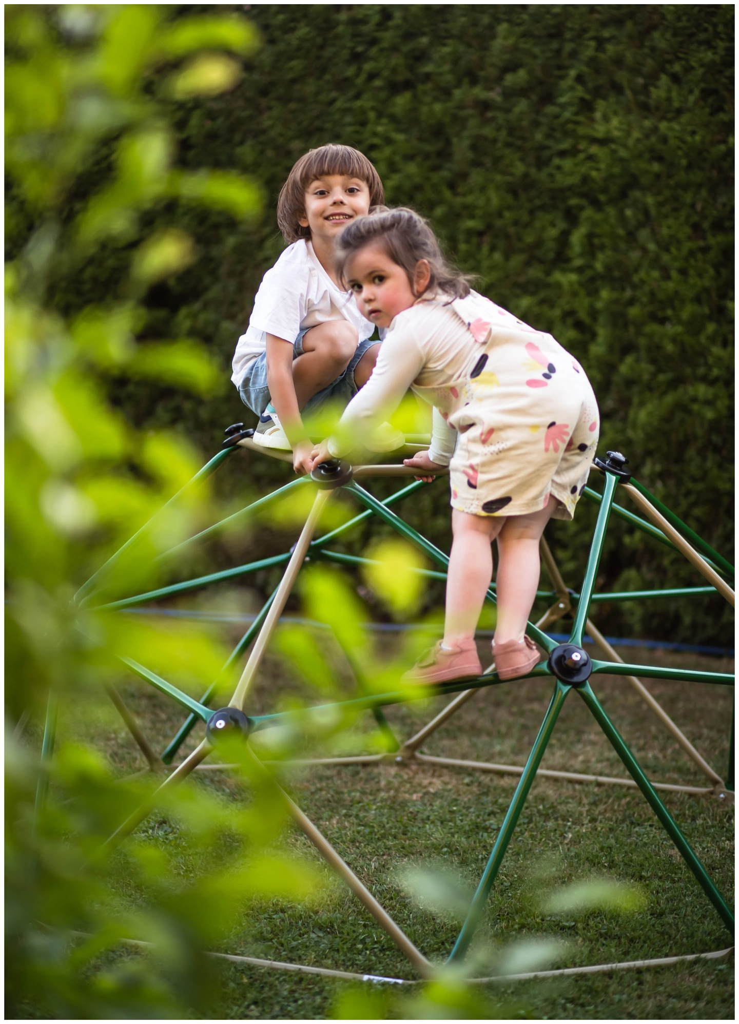 HyperMotion Lasten kiipeilykupoli XL, Geodome, Puutarhan leikkikenttä, halkaisija: 1.8m