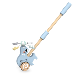 Puinen tiiviste, jossa on työntötanko - työntöaisa