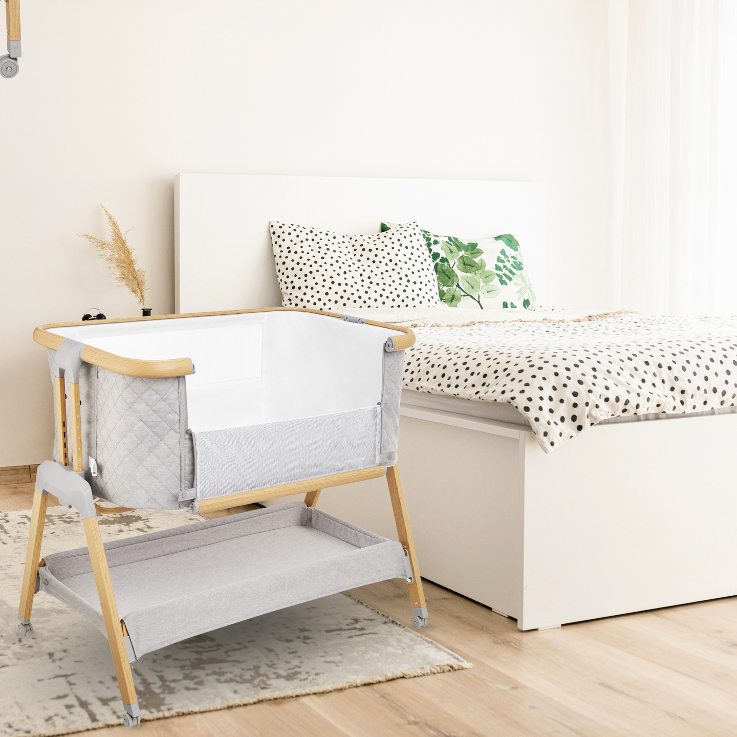 Matkasänky, vapaasti seisova, 3-in-1 - Moby-Systeemi DREEMY