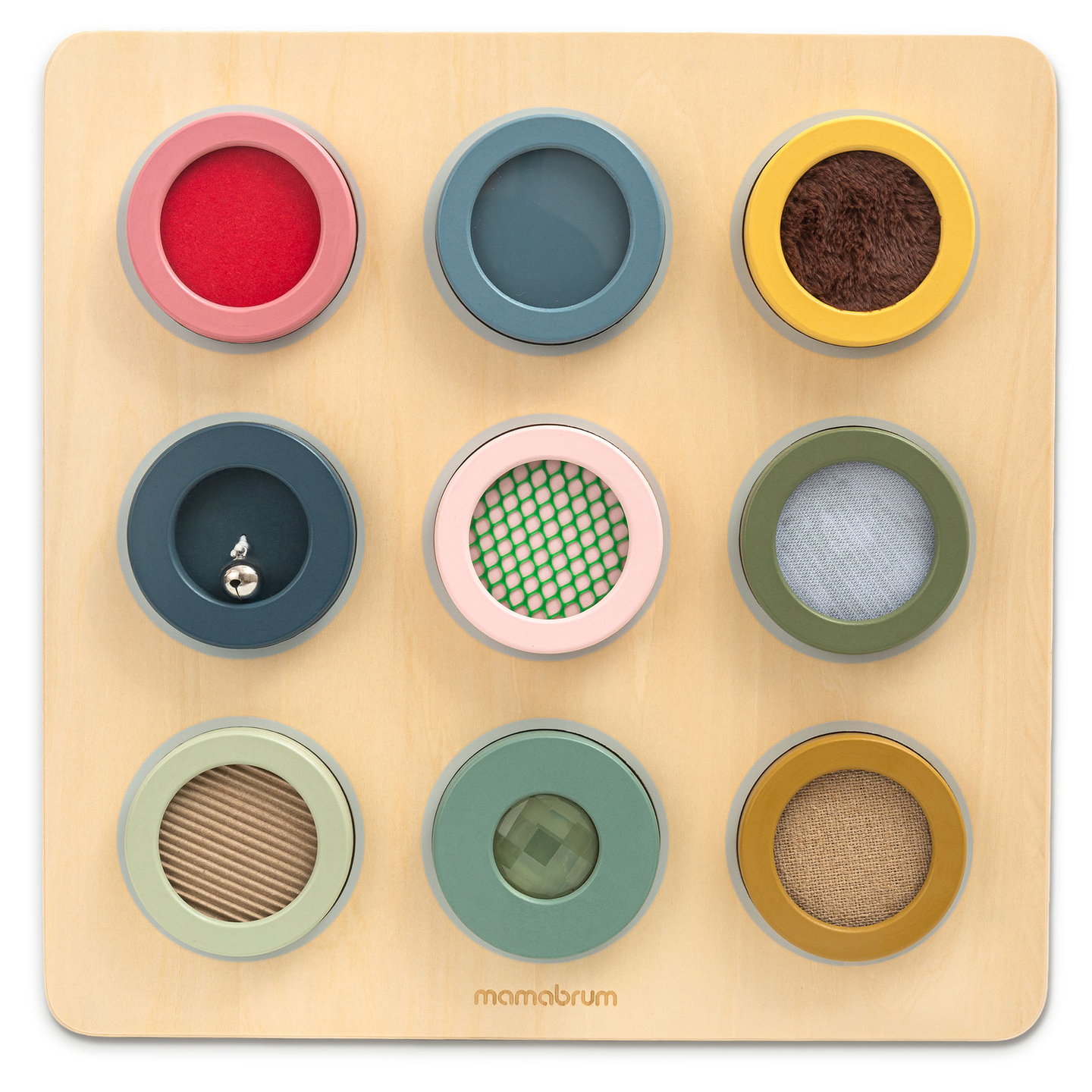 Puinen Montessori-aistilauta – 9 tekstuuria tuntoaistin löytämiseen ja kehittämiseen