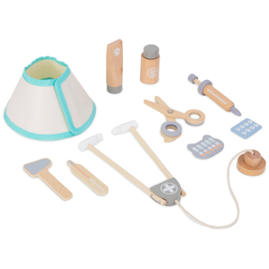 Puinen eläinlääkäri setti