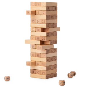 Blocks - puinen arcade peli Tower - Numbers - numerot