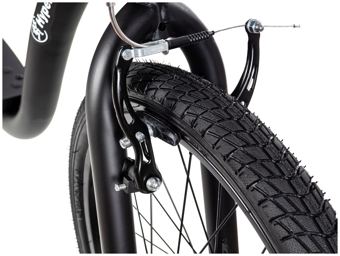 HyperMotion RIVA -kaupunkiskootteri, jossa on 50 cm:n ja 40 cm:n puhallettavat pyörät