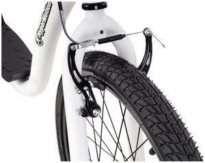 HyperMotion RIVA -kaupunkiskootteri, jossa on 50 cm:n ja 40 cm:n puhallettavat pyörät