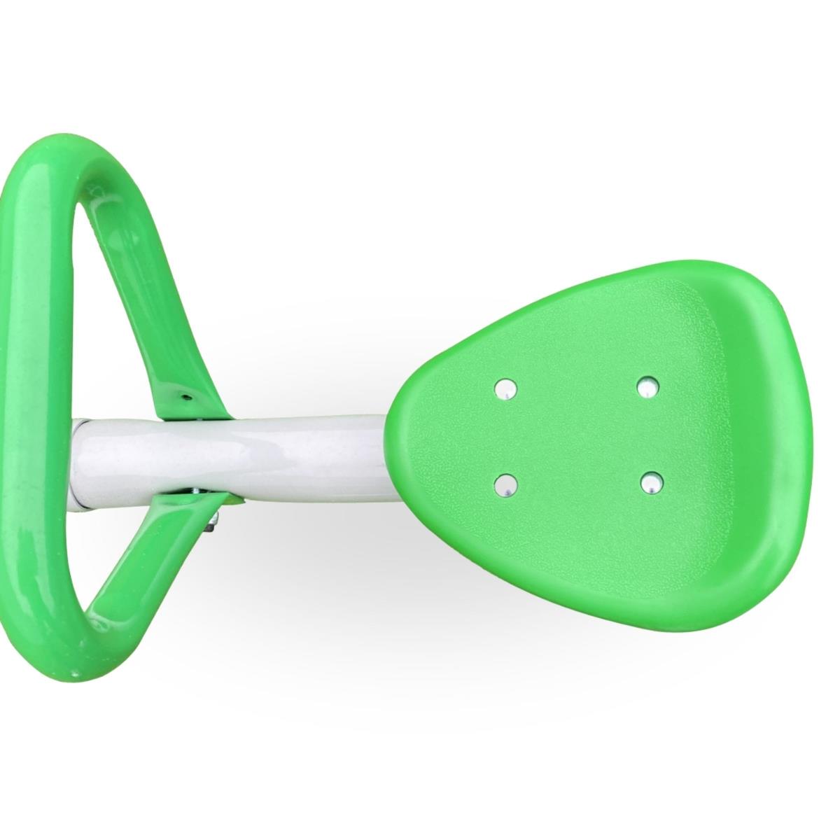 2-in-1-keinu puutarhakeinu, 2-hengen tasapainopalkki 360 asteen karusellitoiminnolla