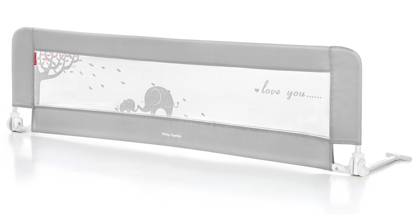 Sängyn turvakaide - Sängyn kisko - Harmaa