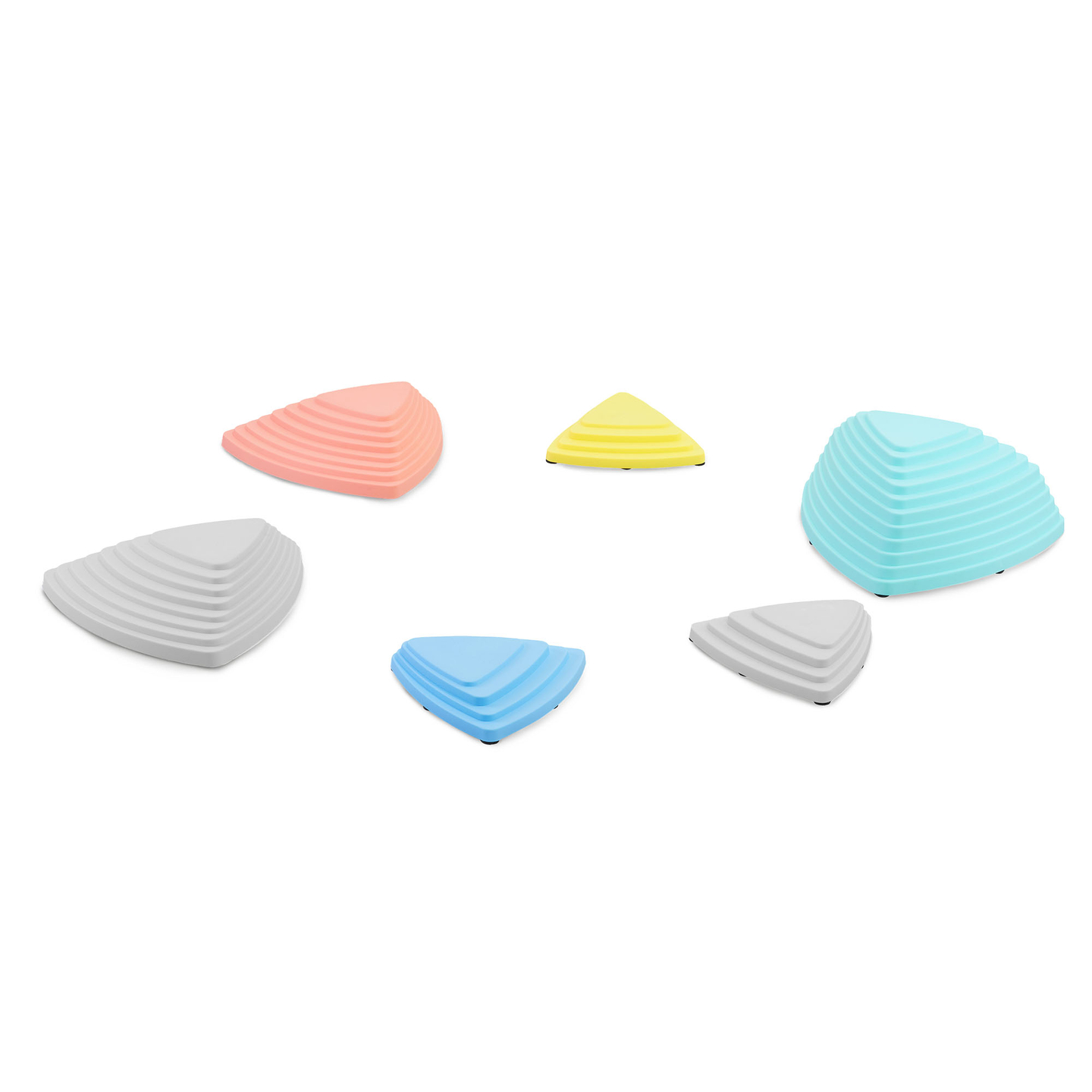 Värikkäät tasapainokivet - 6 kpl