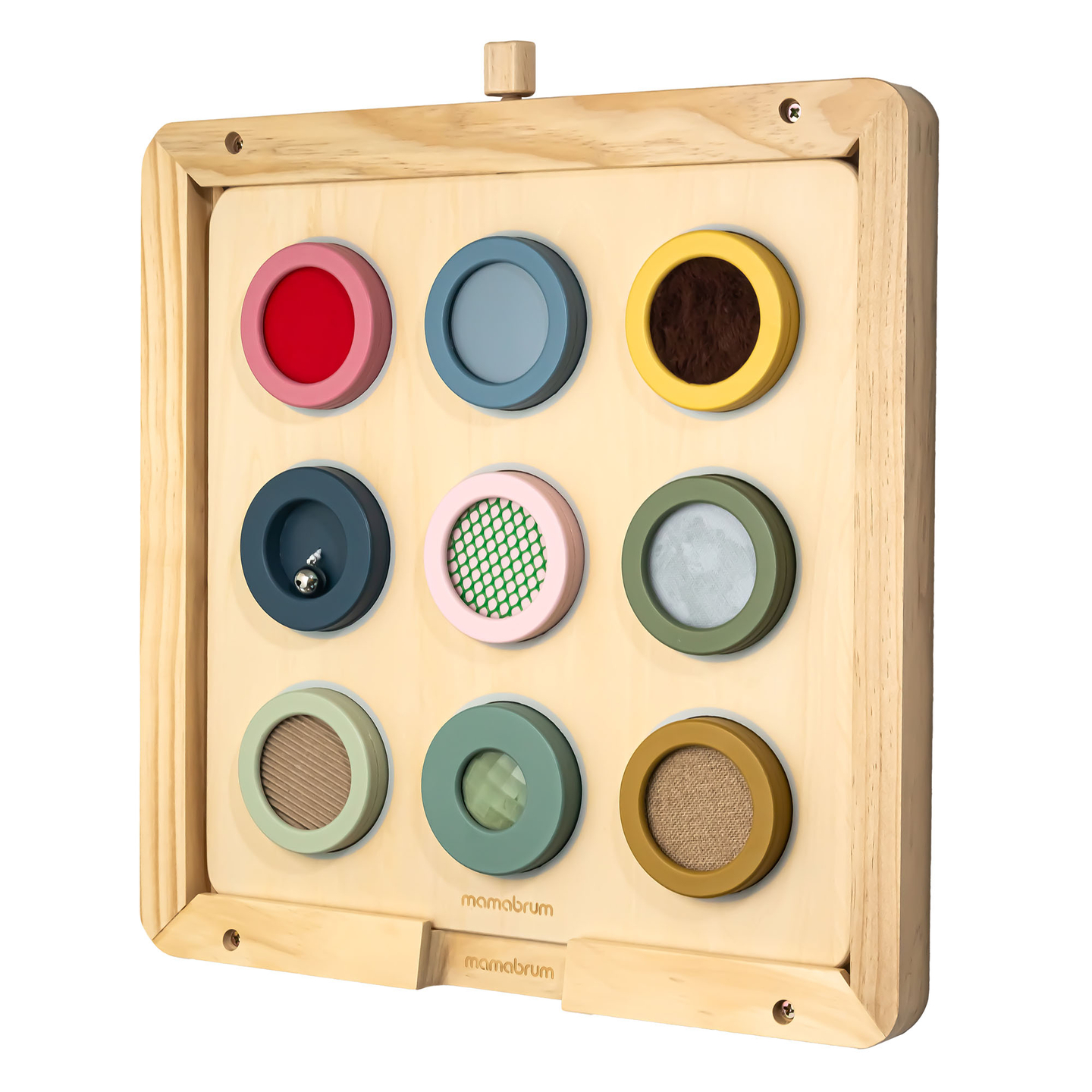 Puinen Montessori-aistilauta – 9 tekstuuria tuntoaistin löytämiseen ja kehittämiseen