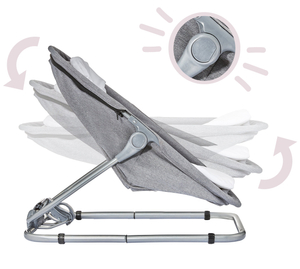 Lepotuoli + kelluntaistuin + pinnasänky 3 in 1 - Moby-System MILA - Moby-System MILA