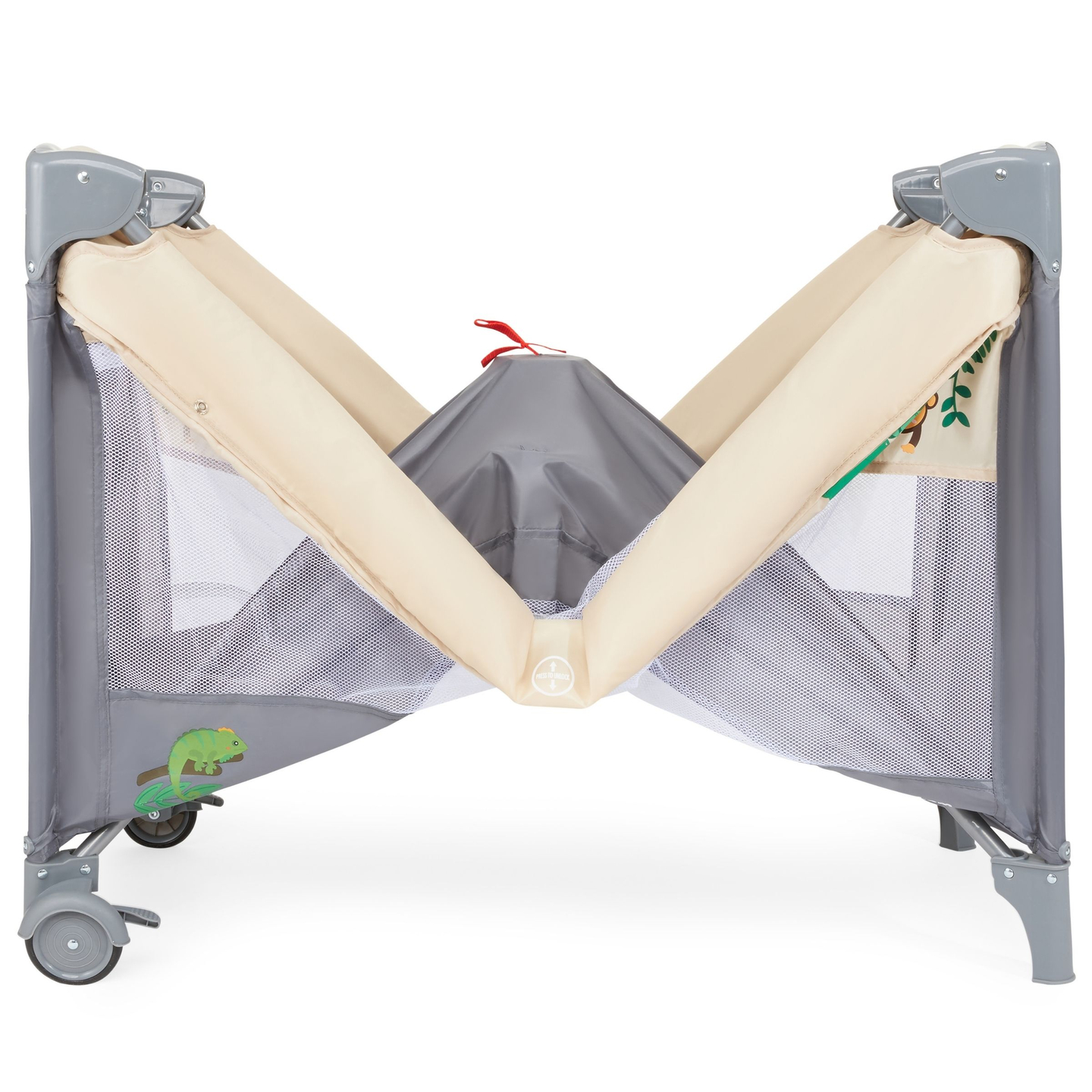 Matkasänky 0 - 36 m hoitopöydällä + Moby-System HUXLEY leikkikehä